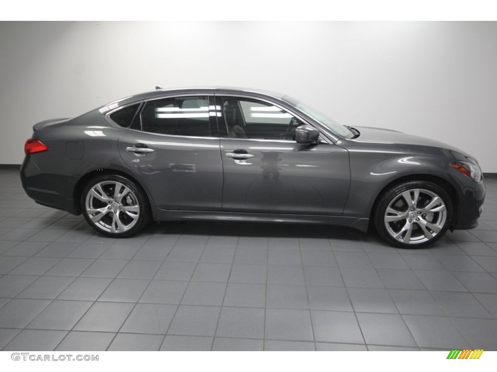 Storm Front Gray 2011 Infiniti M 37 S Sedan Exterior Photo #77388919