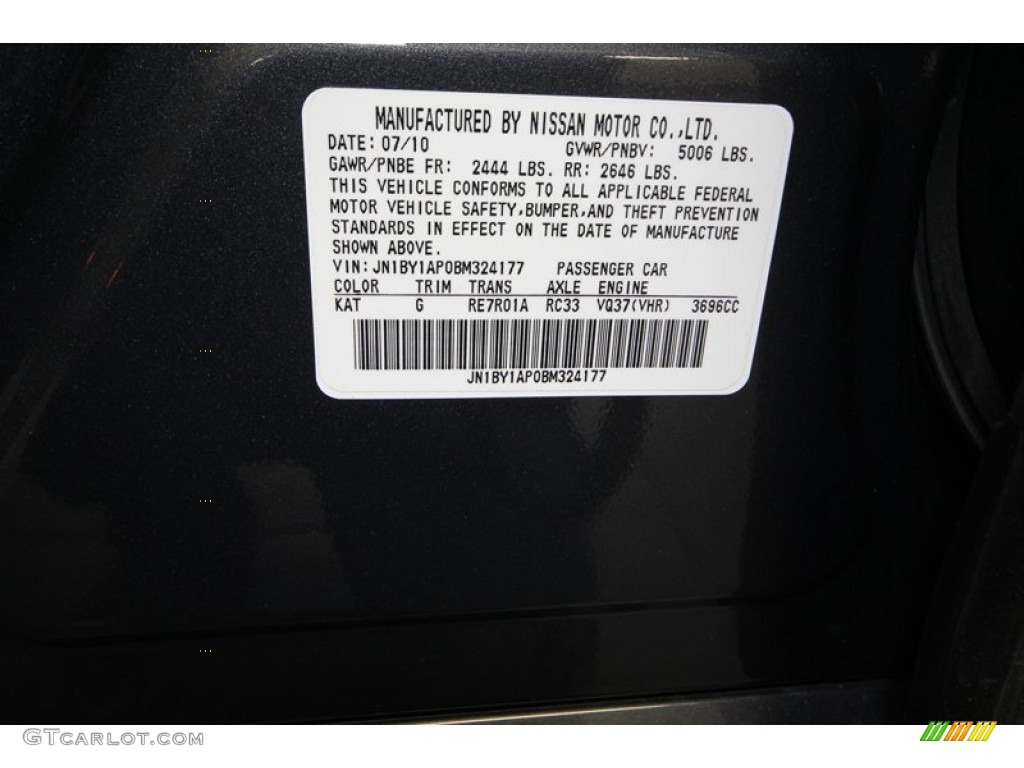 2011 M Color Code KAT for Storm Front Gray Photo #77388975