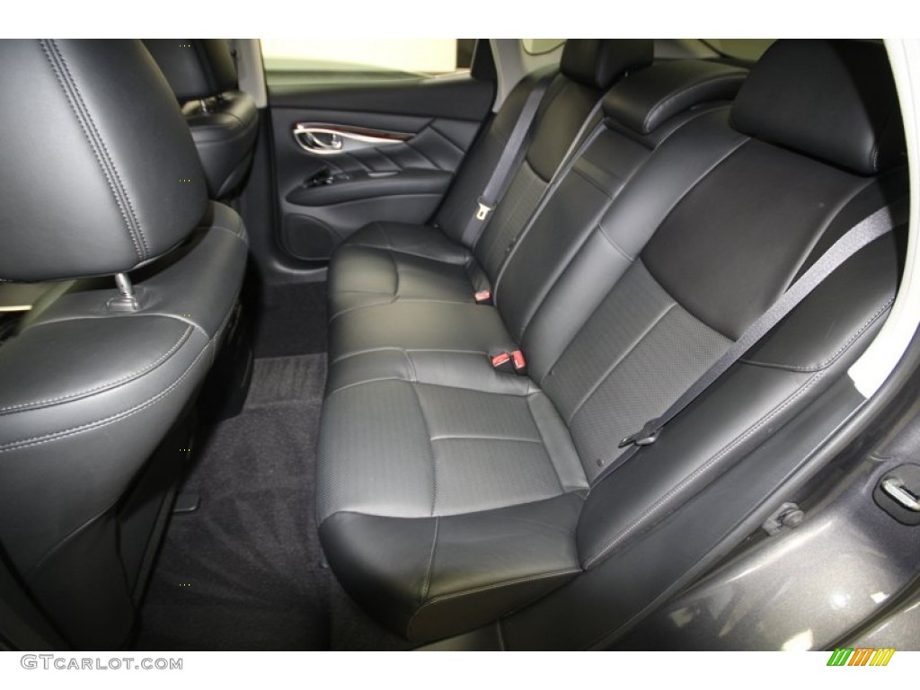 Graphite Interior 2011 Infiniti M 37 S Sedan Photo #77389053