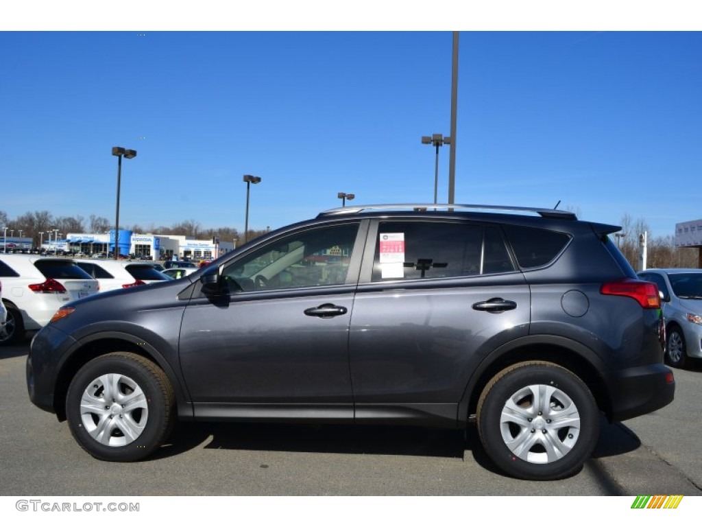 Magnetic Gray Metallic 2013 Toyota RAV4 LE Exterior Photo #77389268