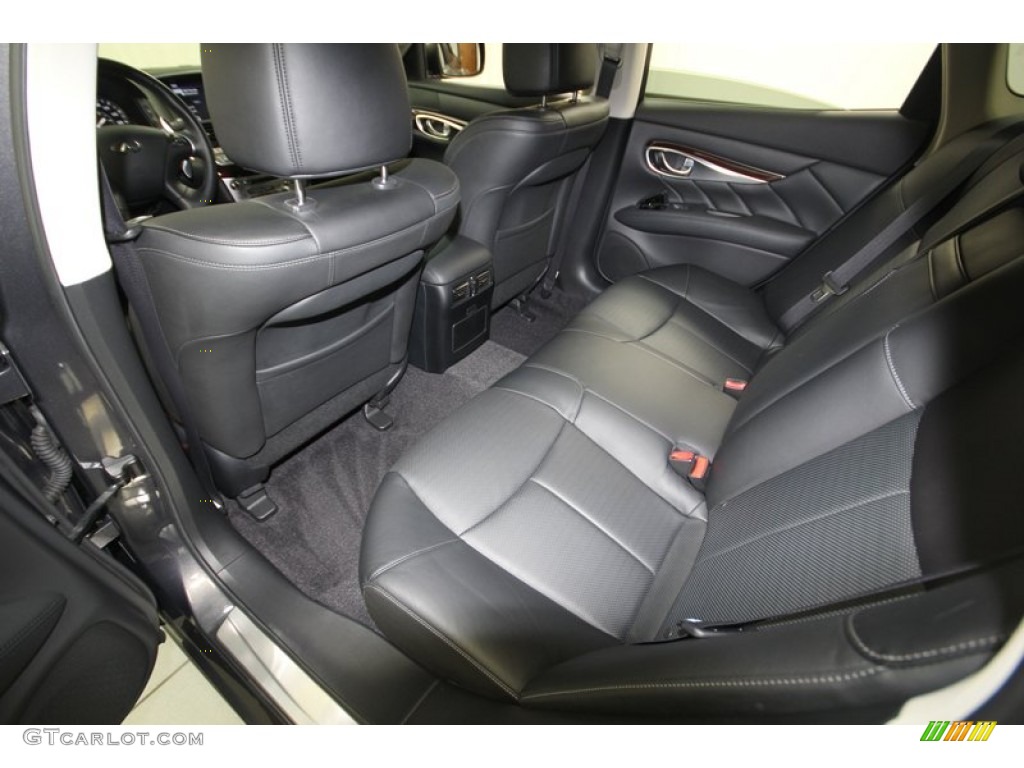 Graphite Interior 2011 Infiniti M 37 S Sedan Photo #77389374