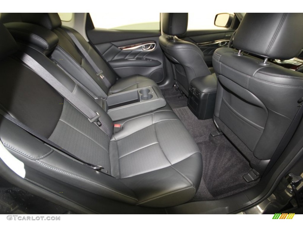 2011 Infiniti M 37 S Sedan Rear Seat Photo #77389506