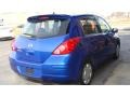 2009 Blue Metallic Nissan Versa 1.8 S Hatchback  photo #3