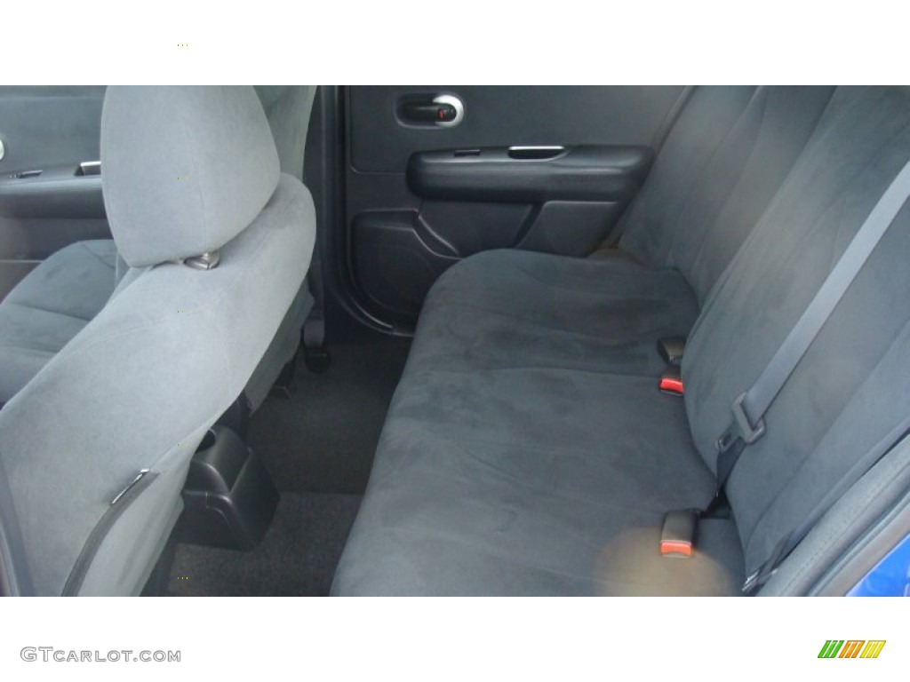 2009 Versa 1.8 S Hatchback - Blue Metallic / Charcoal photo #16