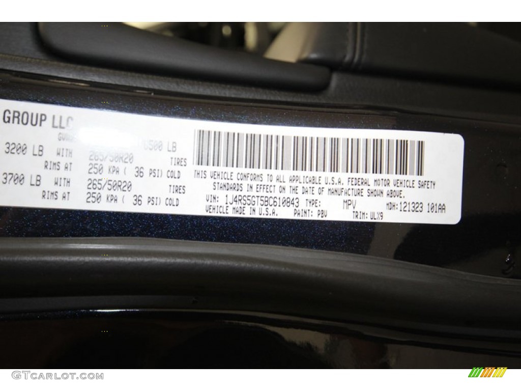 2011 Jeep Grand Cherokee Limited PBV Photo #77389910