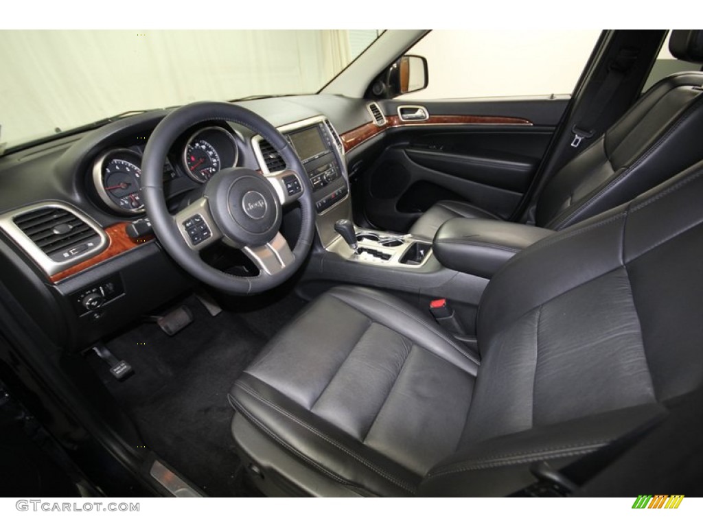 Black Interior 2011 Jeep Grand Cherokee Limited Photo #77389965