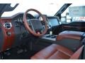 King Ranch Chaparral Leather/Black Trim Dashboard Photo for 2013 Ford F250 Super Duty #77390070