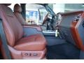 King Ranch Chaparral Leather/Black Trim Front Seat Photo for 2013 Ford F250 Super Duty #77390136