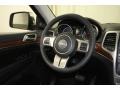 Black 2011 Jeep Grand Cherokee Limited Steering Wheel