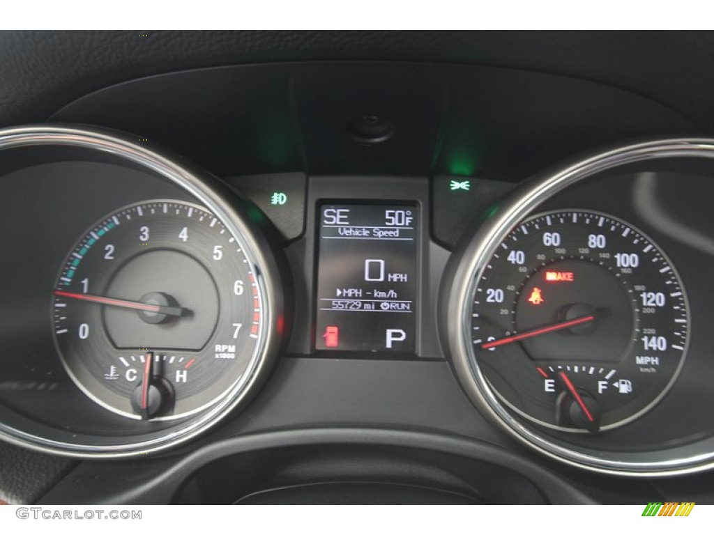 2011 Jeep Grand Cherokee Limited Gauges Photo #77390604