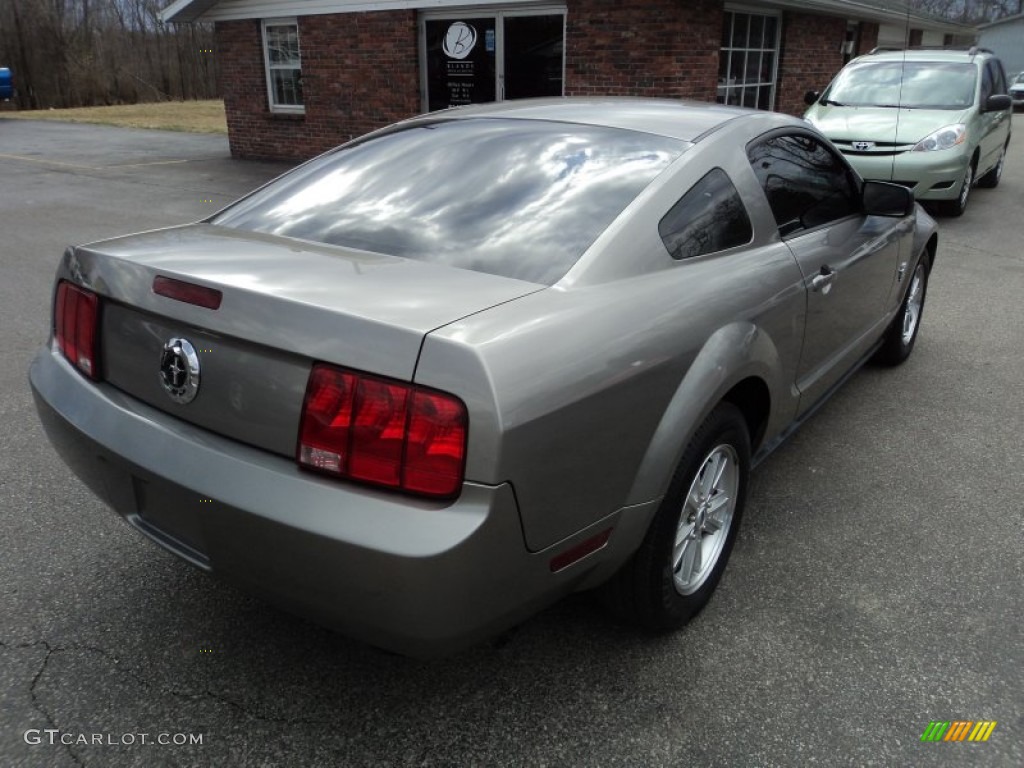 Vapor Silver Metallic 2009 Ford Mustang V6 Coupe Exterior Photo #77390852