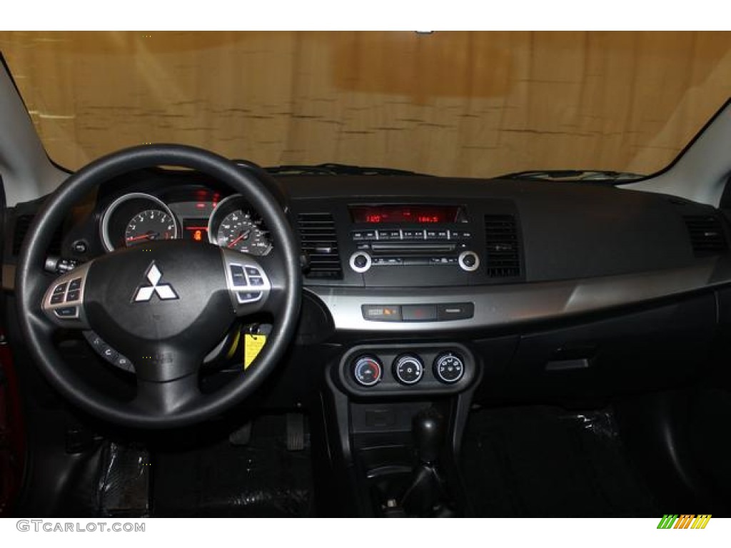 2011 Mitsubishi Lancer ES Black Dashboard Photo #77391477