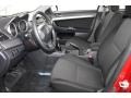 Black 2011 Mitsubishi Lancer ES Interior Color