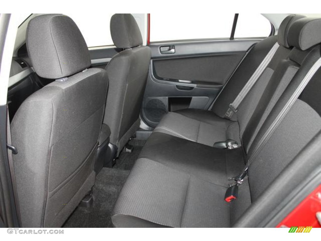 2011 Mitsubishi Lancer ES Rear Seat Photo #77391549
