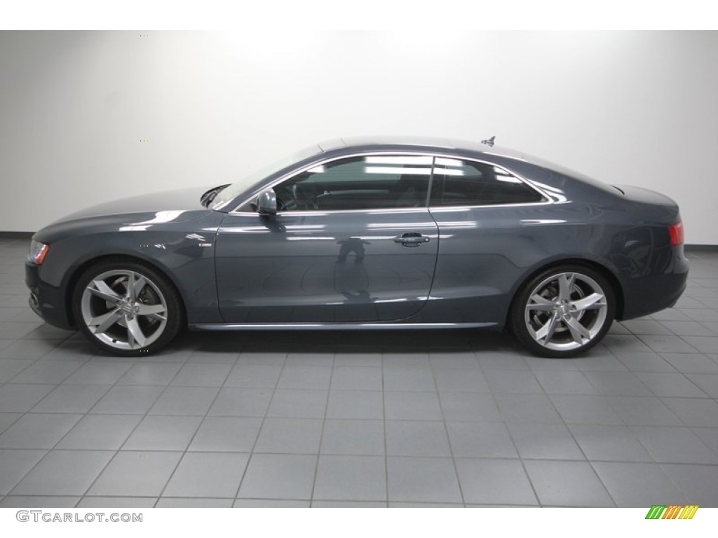 Meteor Grey Pearl 2009 Audi A5 3.2 quattro Coupe Exterior Photo #77392130