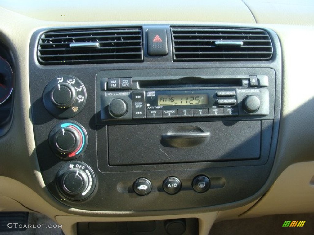 2005 Honda Civic LX Coupe Controls Photo #77392146