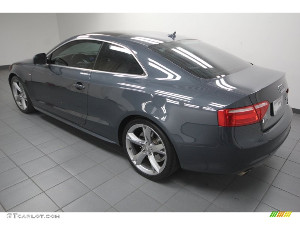 Meteor Grey Pearl 2009 Audi A5 3.2 quattro Coupe Exterior Photo #77392180