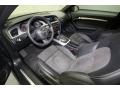 2009 Audi A5 Black Interior Prime Interior Photo
