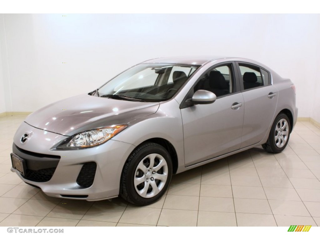Liquid Silver Metallic 2012 Mazda MAZDA3 i Sport 4 Door Exterior Photo #77392347