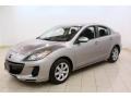 Liquid Silver Metallic 2012 Mazda MAZDA3 i Sport 4 Door Exterior