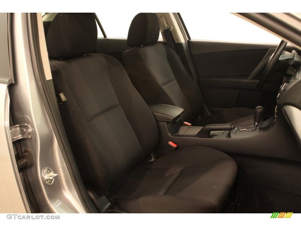 Black Interior 2012 Mazda MAZDA3 i Sport 4 Door Photo #77392506