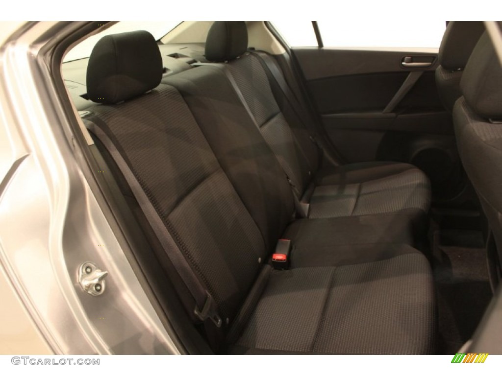 2012 Mazda MAZDA3 i Sport 4 Door Rear Seat Photos