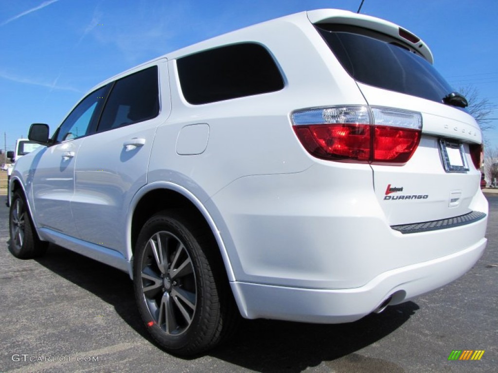 2013 Durango Rallye - Bright White / Black photo #2