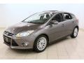 2012 Sterling Grey Metallic Ford Focus SEL 5-Door  photo #3