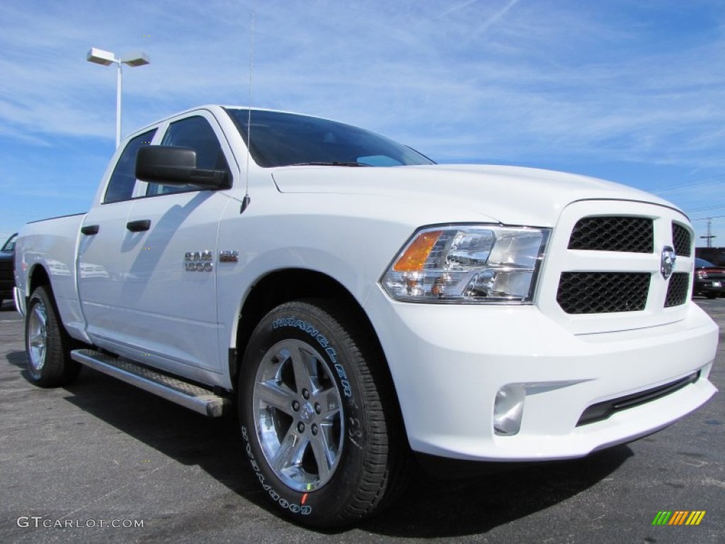 Bright White 2013 Ram 1500 Express Quad Cab Exterior Photo #77393224