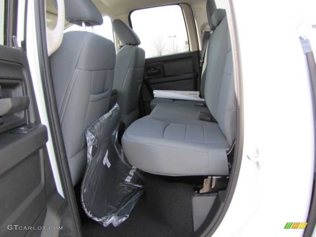 Black/Diesel Gray Interior 2013 Ram 1500 Express Quad Cab Photo #77393277