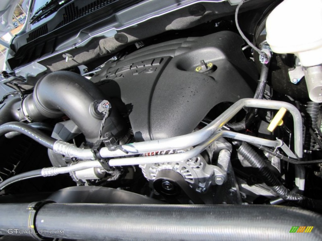 2013 Ram 1500 Express Quad Cab 5.7 Liter HEMI OHV 16-Valve VVT MDS V8 Engine Photo #77393304