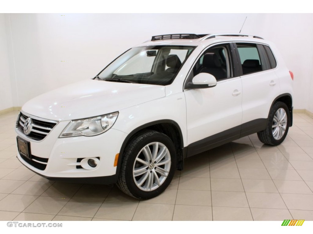 Candy White 2010 Volkswagen Tiguan Wolfsburg Edition 4Motion Exterior Photo #77394378