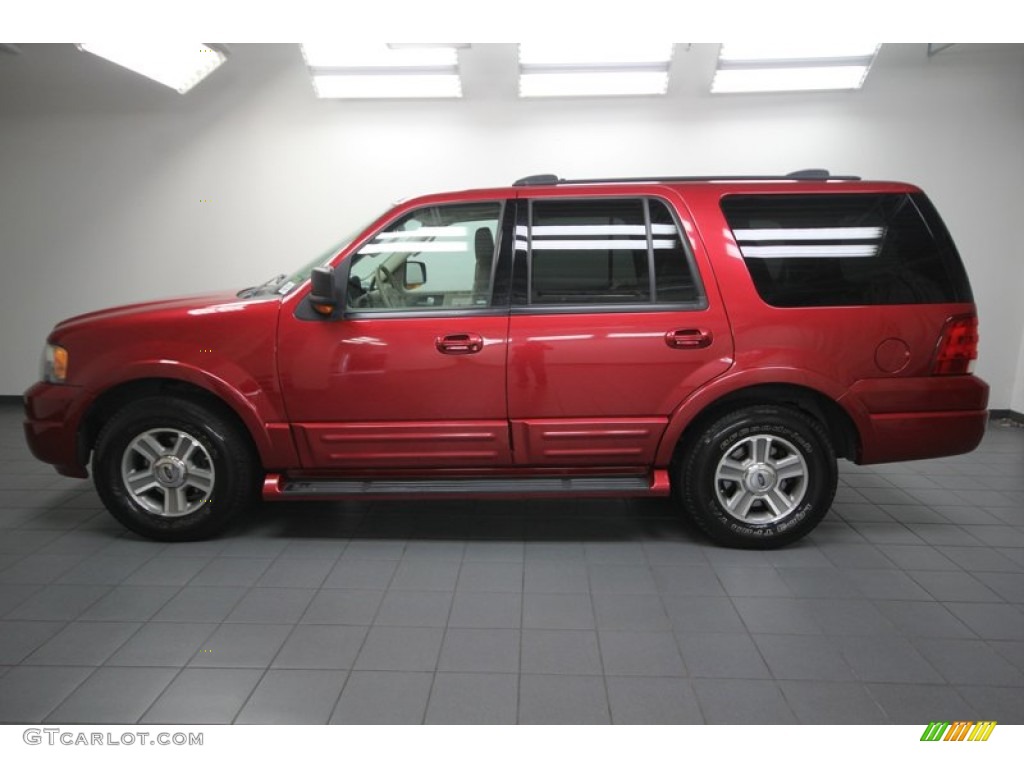 Redfire Metallic 2004 Ford Expedition Eddie Bauer Exterior Photo #77394495