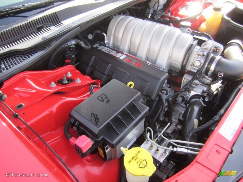 2007 Dodge Charger SRT-8 6.1 Liter SRT HEMI OHV 16-Valve V8 Engine Photo #77395002