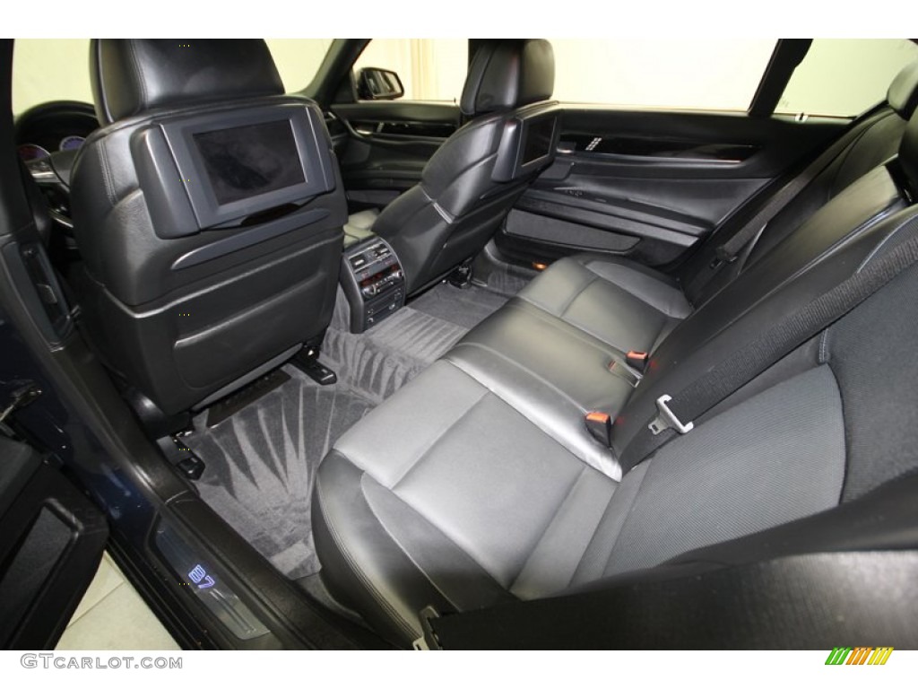 2011 BMW 7 Series Alpina B7 LWB Rear Seat Photo #77395383