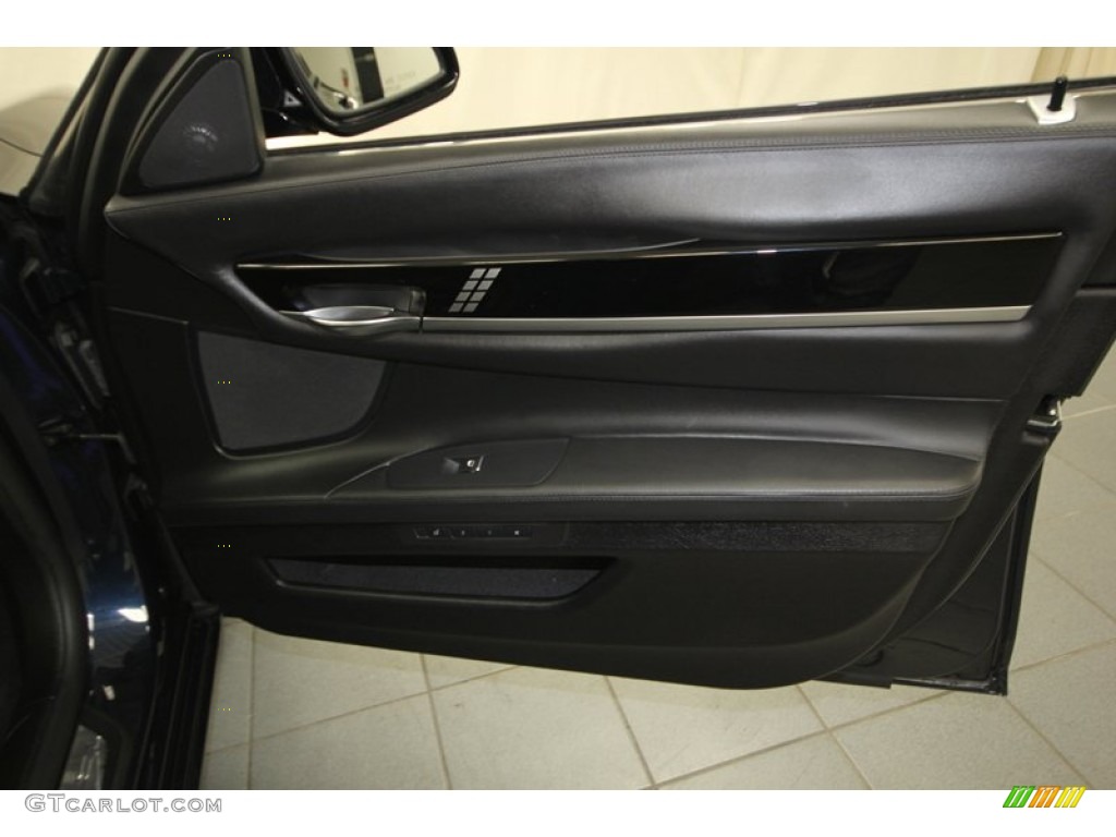 2011 BMW 7 Series Alpina B7 LWB Black Door Panel Photo #77395497