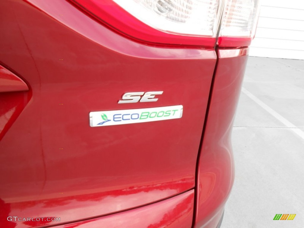 2013 Escape SE 1.6L EcoBoost - Ruby Red Metallic / Medium Light Stone photo #7