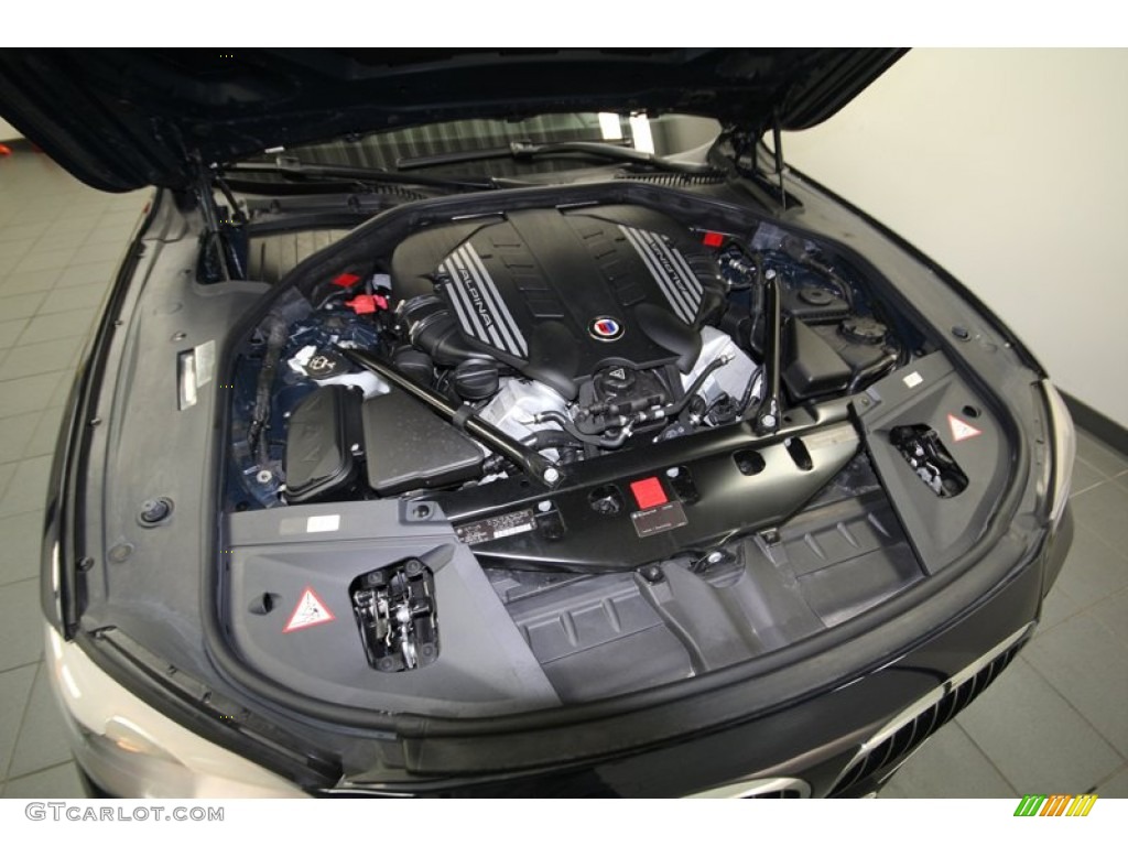 2011 BMW 7 Series Alpina B7 LWB 4.4 Liter Alpina DI Bi-Turbocharged DOHC 32-Valve VVT V8 Engine Photo #77395530
