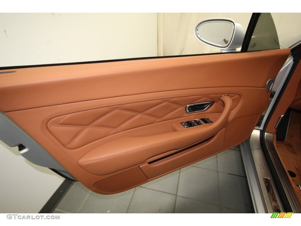 2008 Bentley Continental GT Speed Saddle Door Panel Photo #77395636