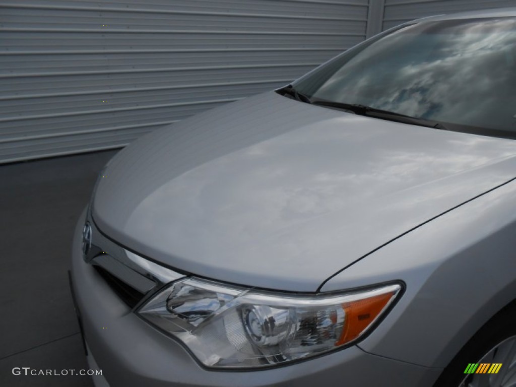 2013 Camry XLE - Classic Silver Metallic / Ash photo #11