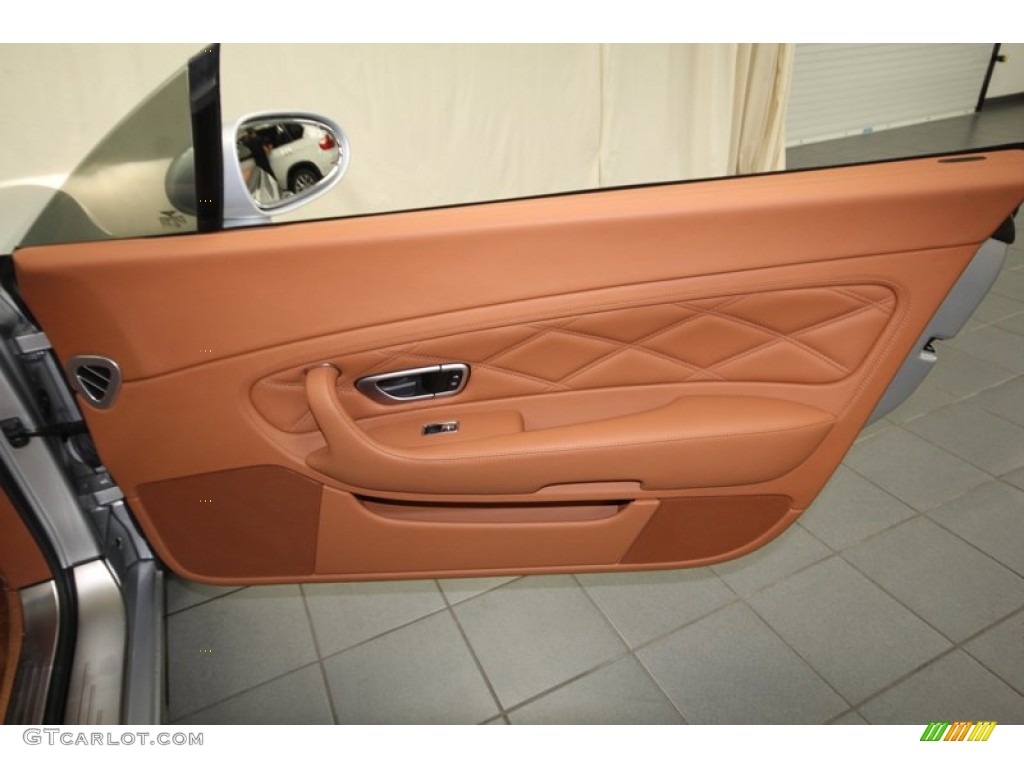2008 Bentley Continental GT Speed Saddle Door Panel Photo #77395800