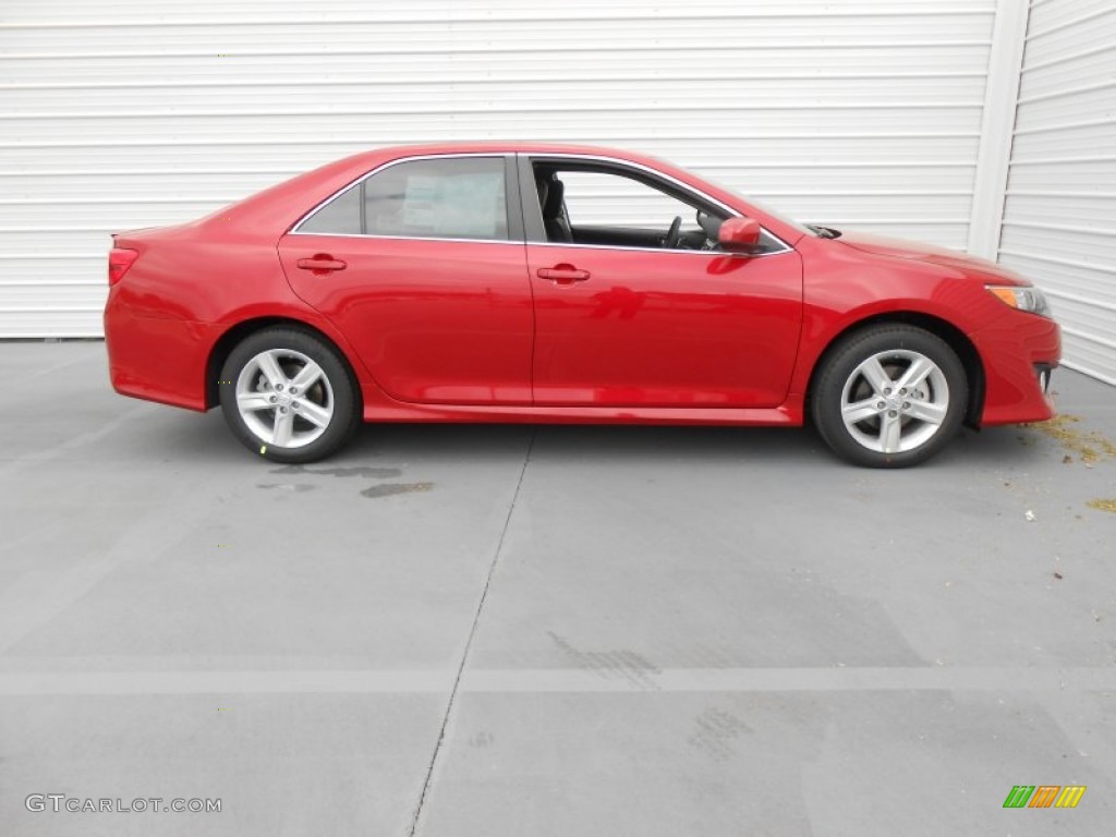 2013 Camry SE - Barcelona Red Metallic / Black photo #3
