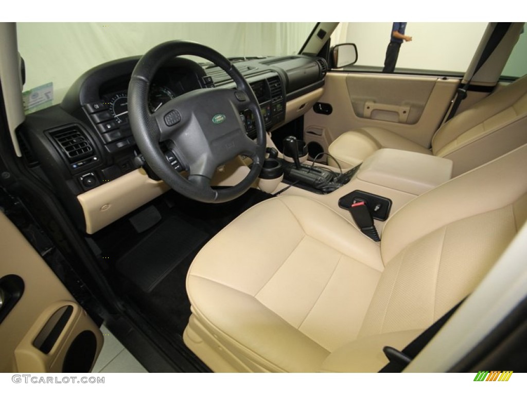 Alpaca Beige Interior 2004 Land Rover Discovery S Photo #77395911