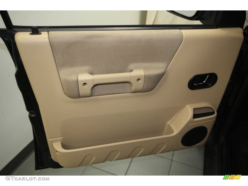 2004 Land Rover Discovery S Alpaca Beige Door Panel Photo #77395923