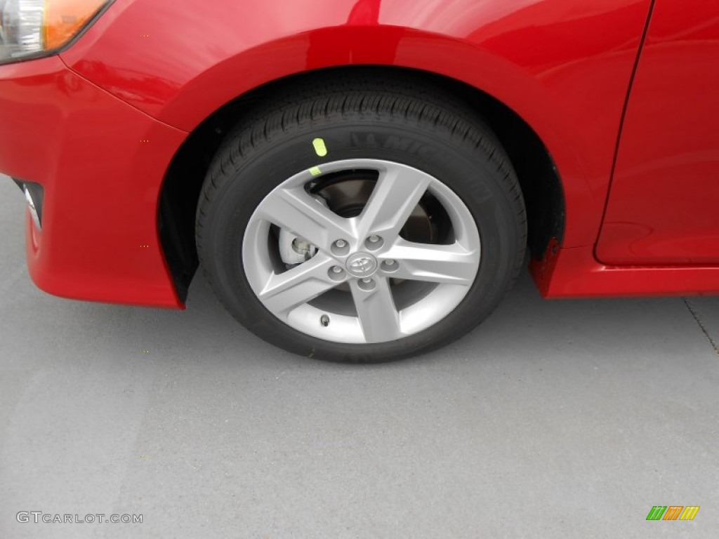 2013 Camry SE - Barcelona Red Metallic / Black photo #13