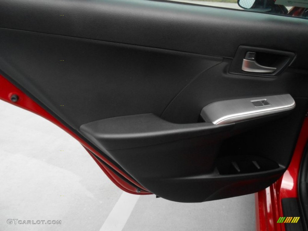 2013 Camry SE - Barcelona Red Metallic / Black photo #19