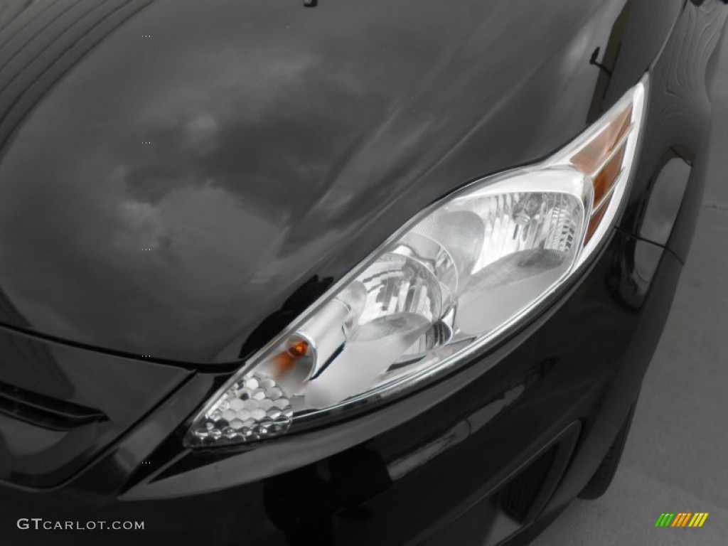 2013 Fiesta SE Hatchback - Tuxedo Black / Charcoal Black photo #12