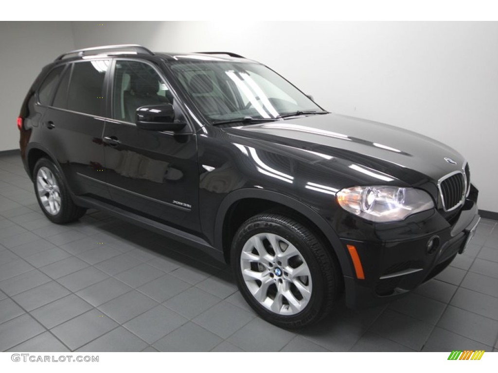 Black Sapphire Metallic 2012 BMW X5 xDrive35i Exterior Photo #77396880