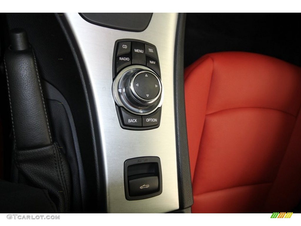 2010 3 Series 335i Convertible - Space Gray Metallic / Coral Red/Black Dakota Leather photo #25