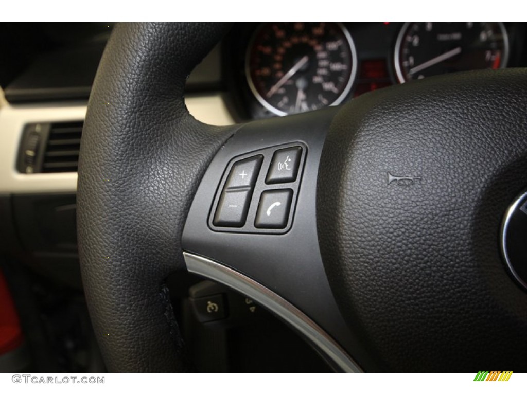 2010 3 Series 335i Convertible - Space Gray Metallic / Coral Red/Black Dakota Leather photo #29